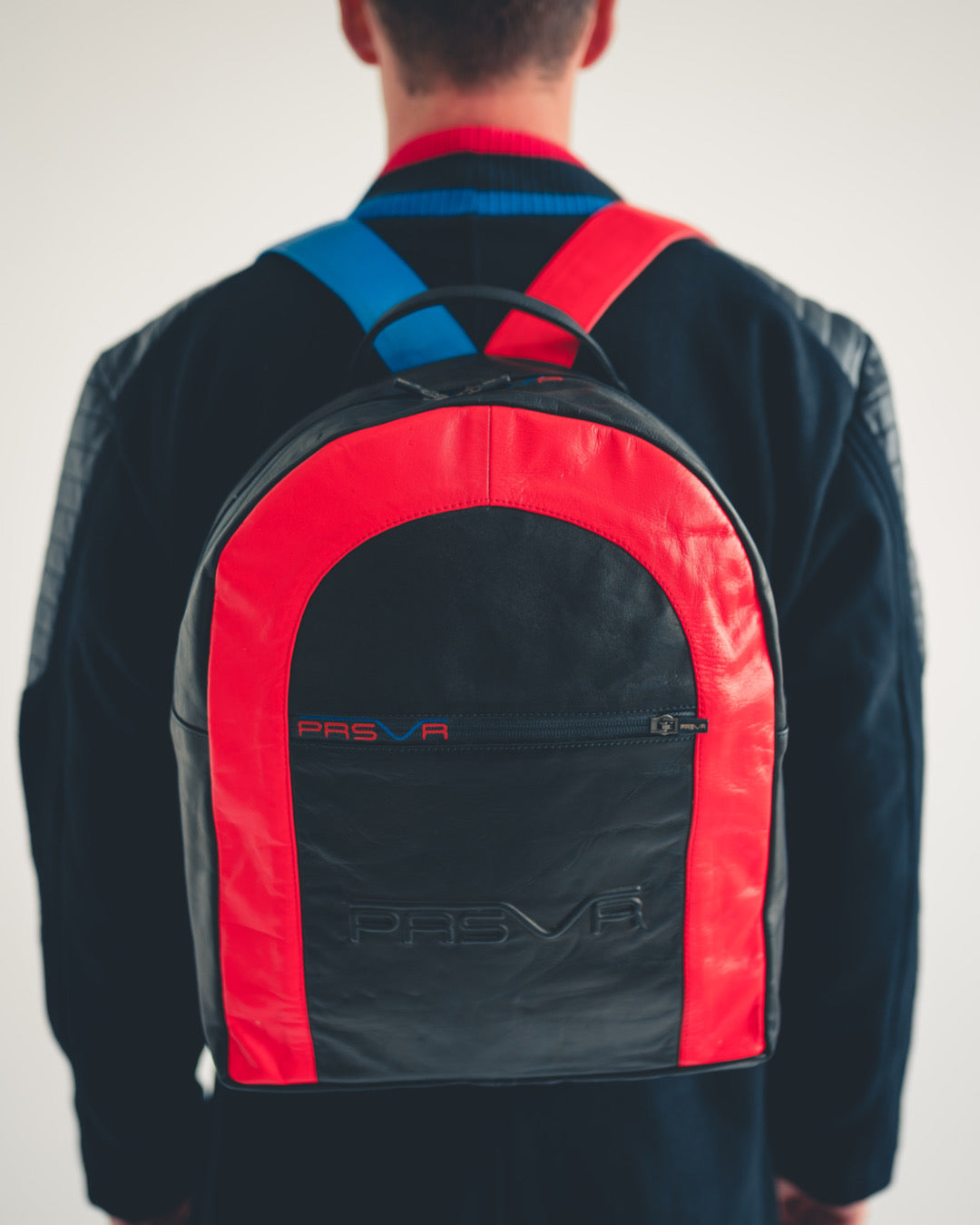 Racing Backpack (Black/Red/Blue)
