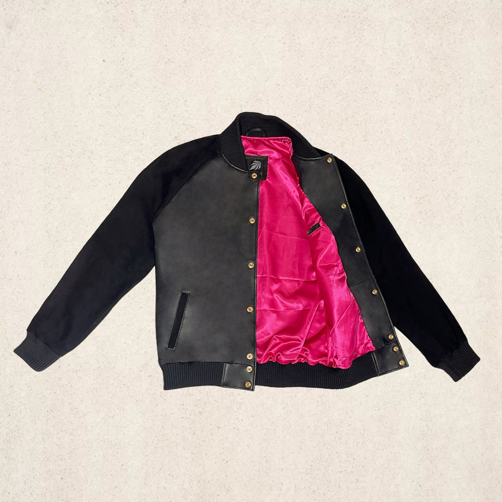 Leather Baseball Jacket