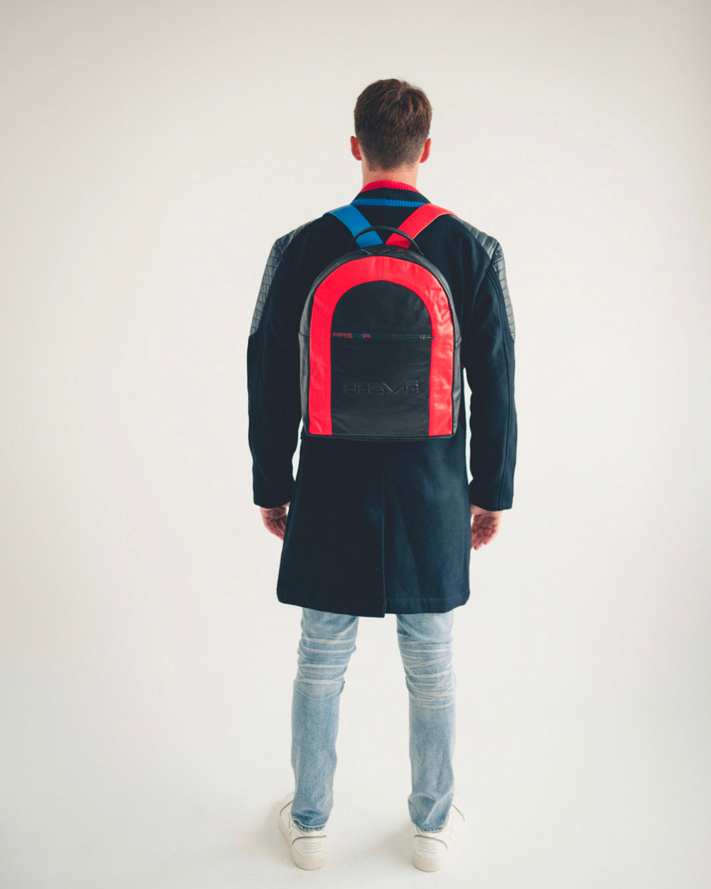 Racing Backpack (Black/Red/Blue)