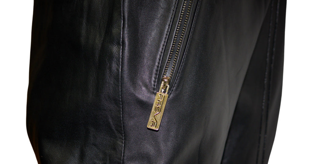 The Classic Luxury Leather Track Pants
