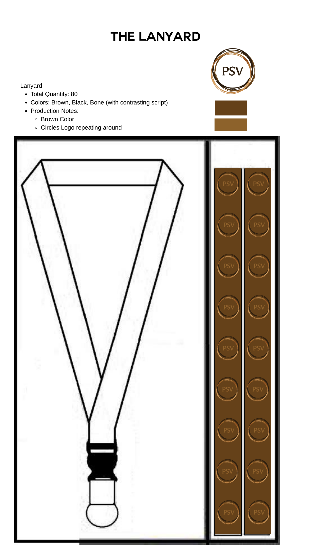 PSV ID CARD LANYARD
