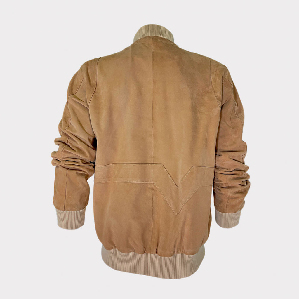 Beach Suede Valley Bomber
