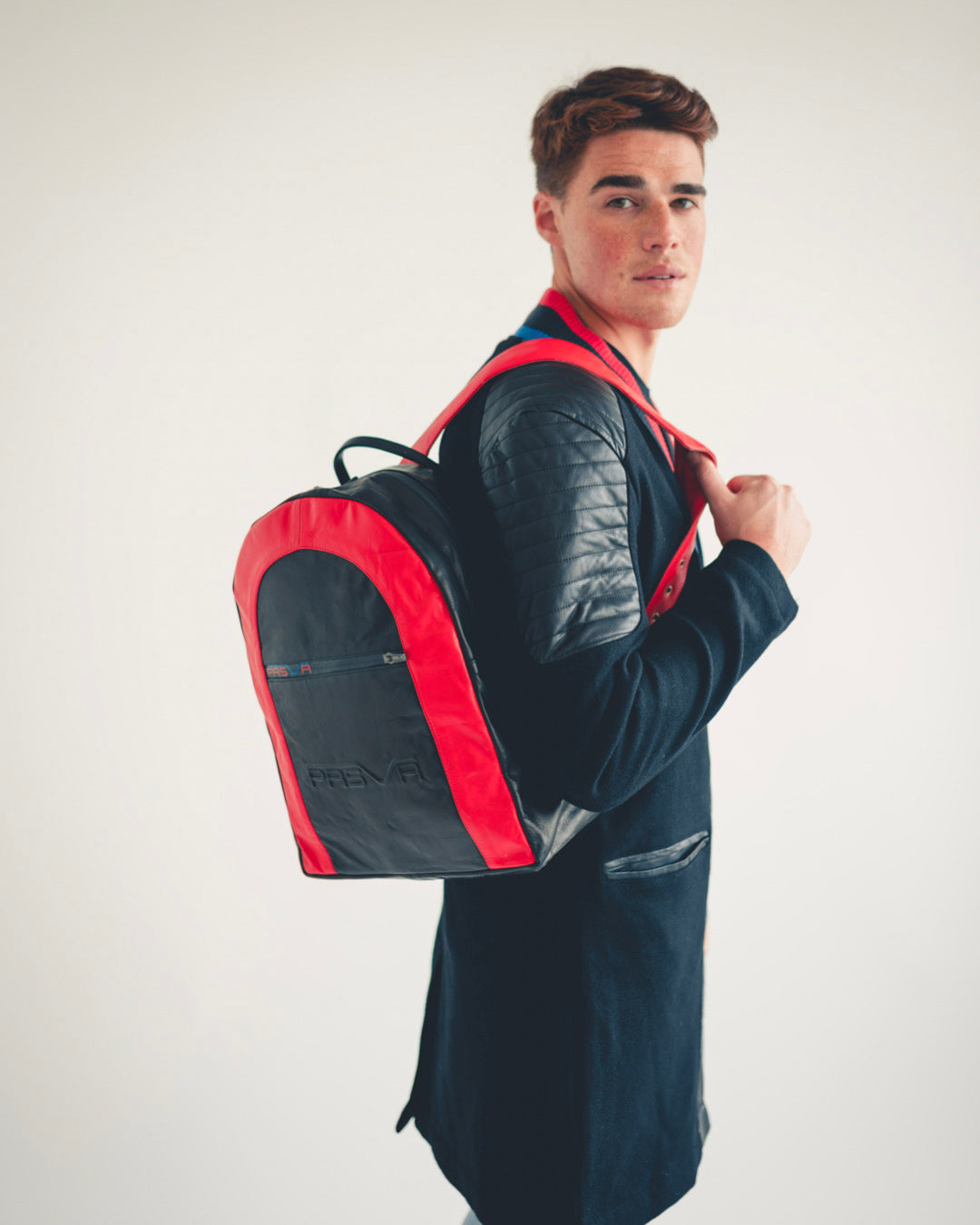 Racing Backpack (Black/Red/Blue)