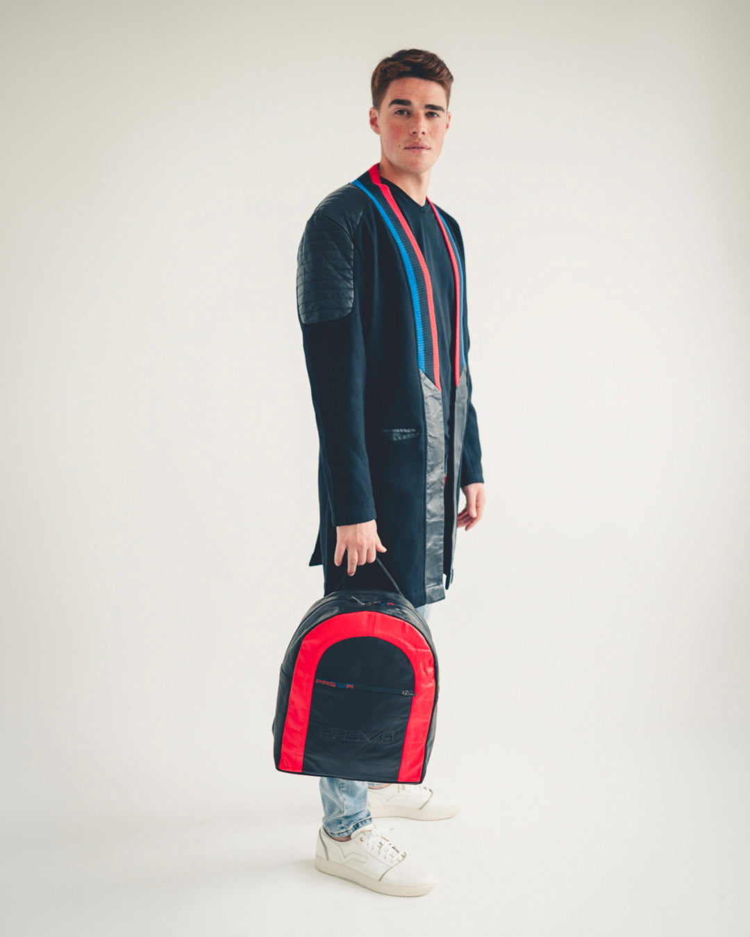 Racing Backpack (Black/Red/Blue)