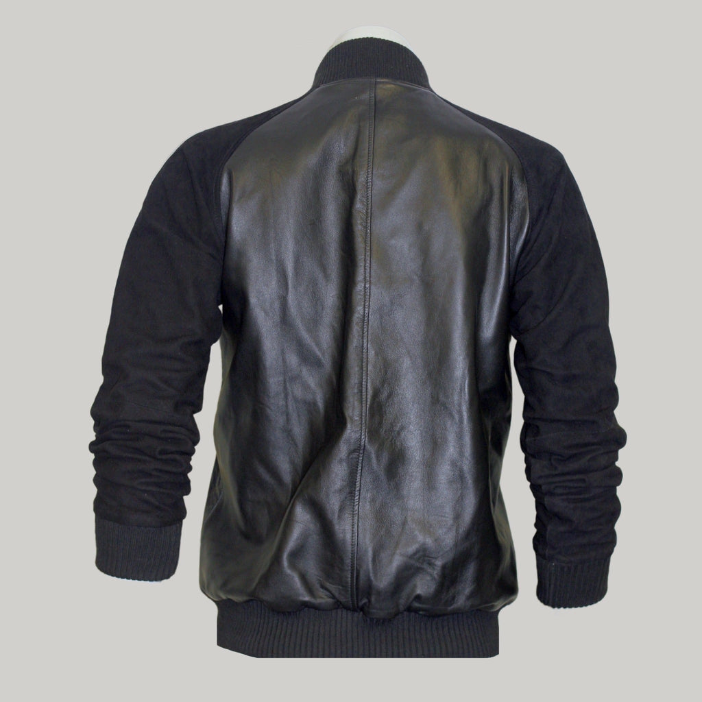 Leather Baseball Jacket