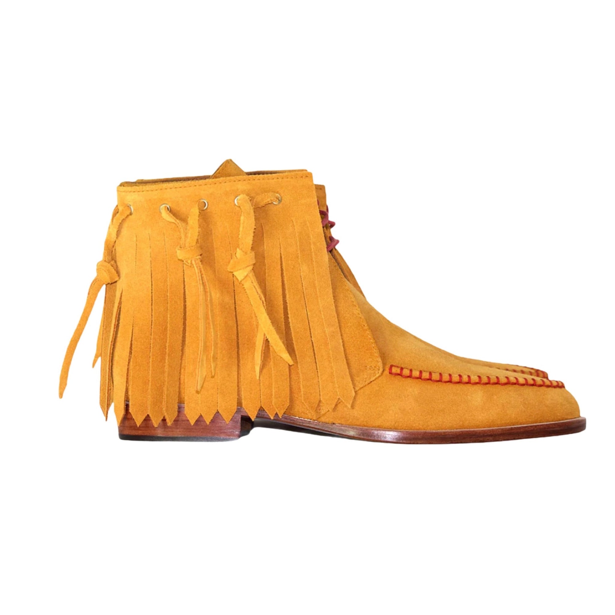 Dress Fringed Moccasin (Sand)