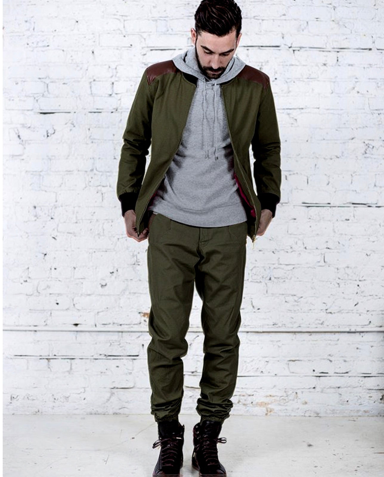 The Flight Jacket - Army Colorway